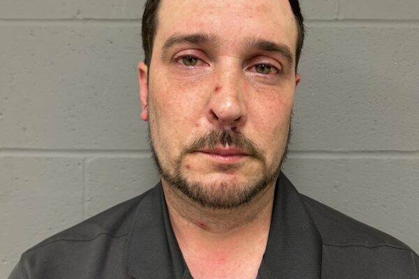 Brandon Bernier booking photo after Weathersfield DUI arrest