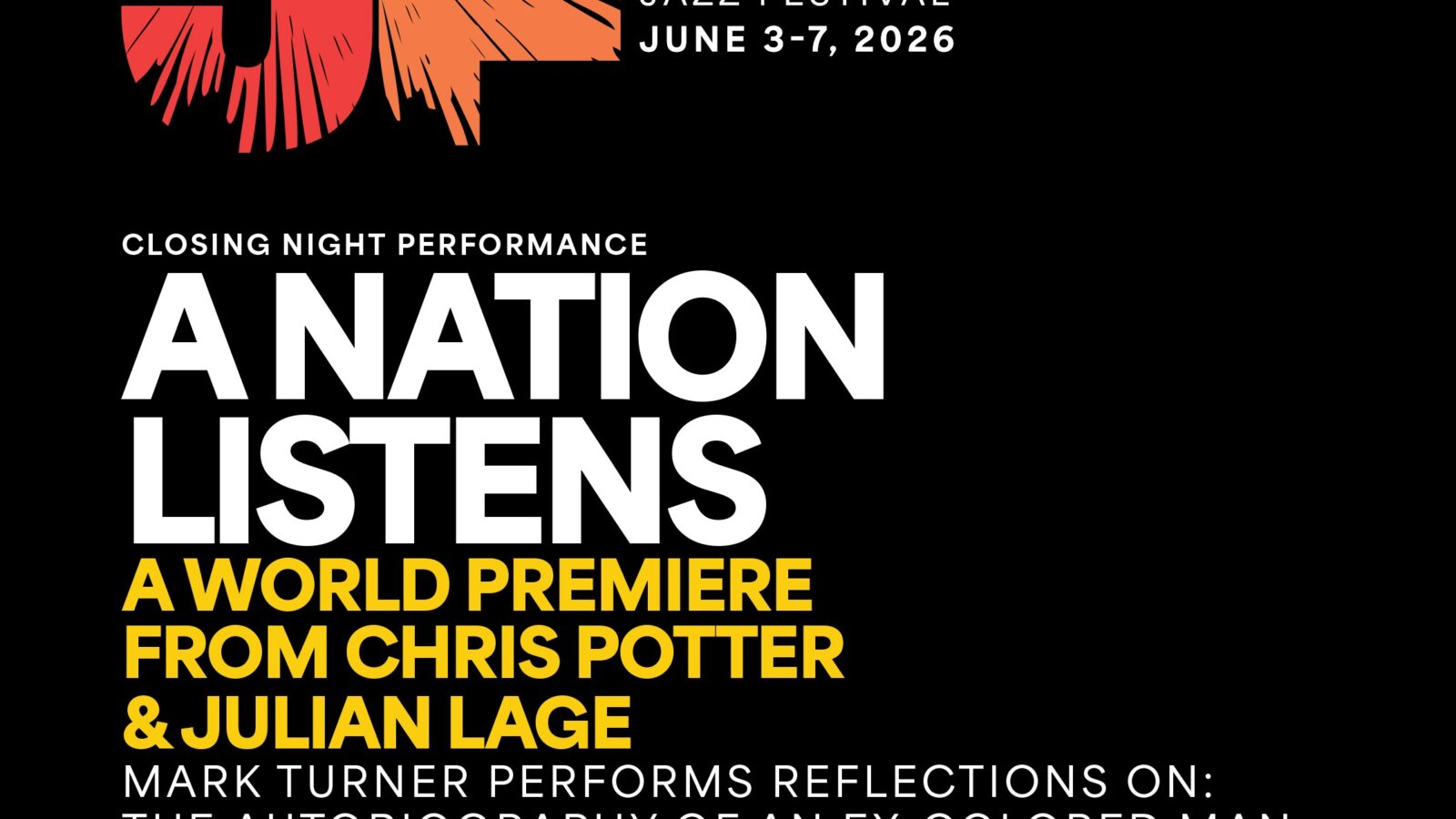 BDJF 2026: A Nation Listens featuring Chris Potter & Julian Lage