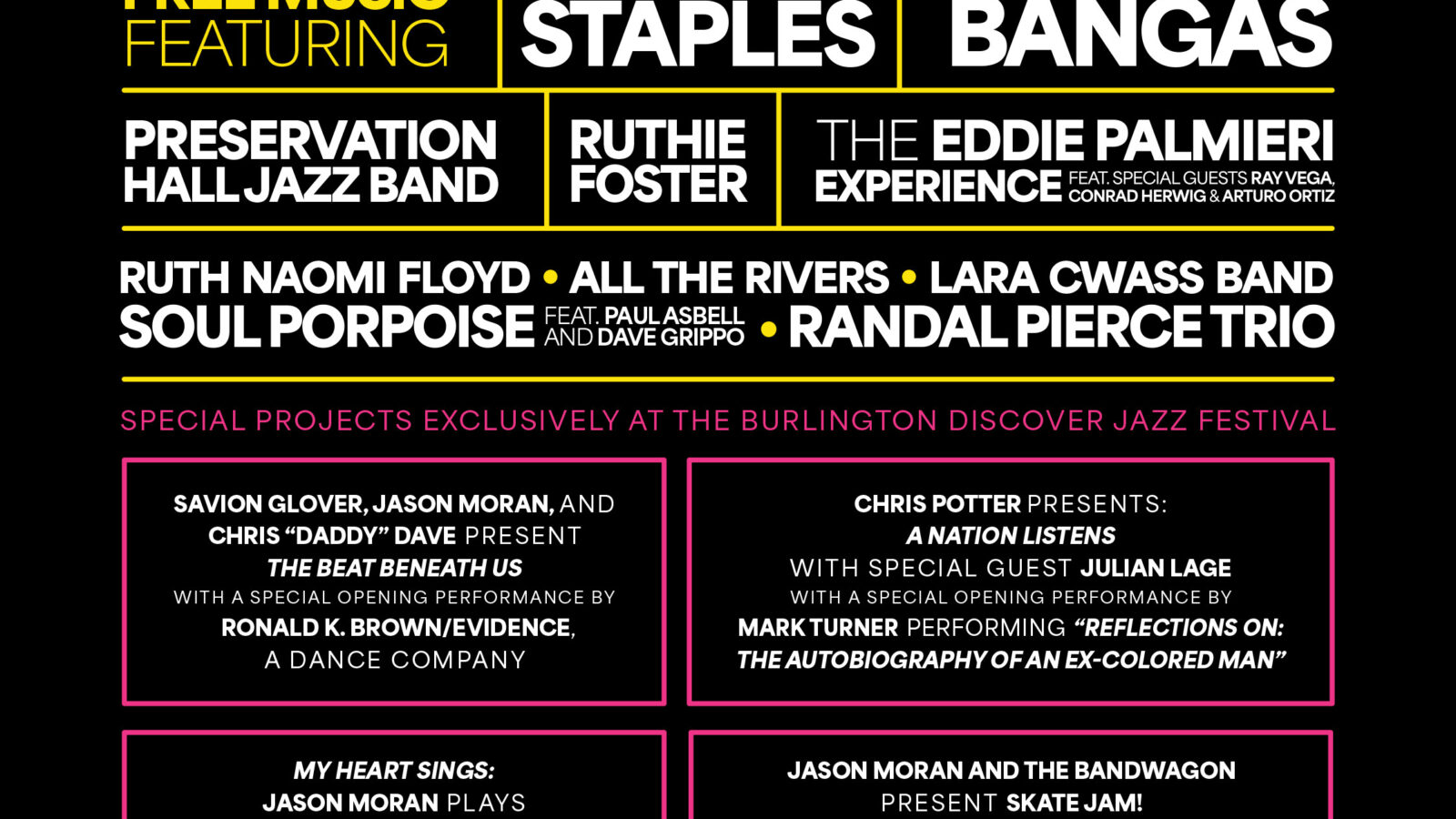 Burlington Discover Jazz Festival