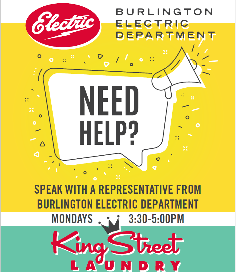 Burlington Electric Department Office Hours