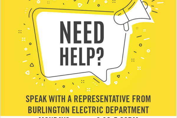 Burlington Electric Department Office Hours
