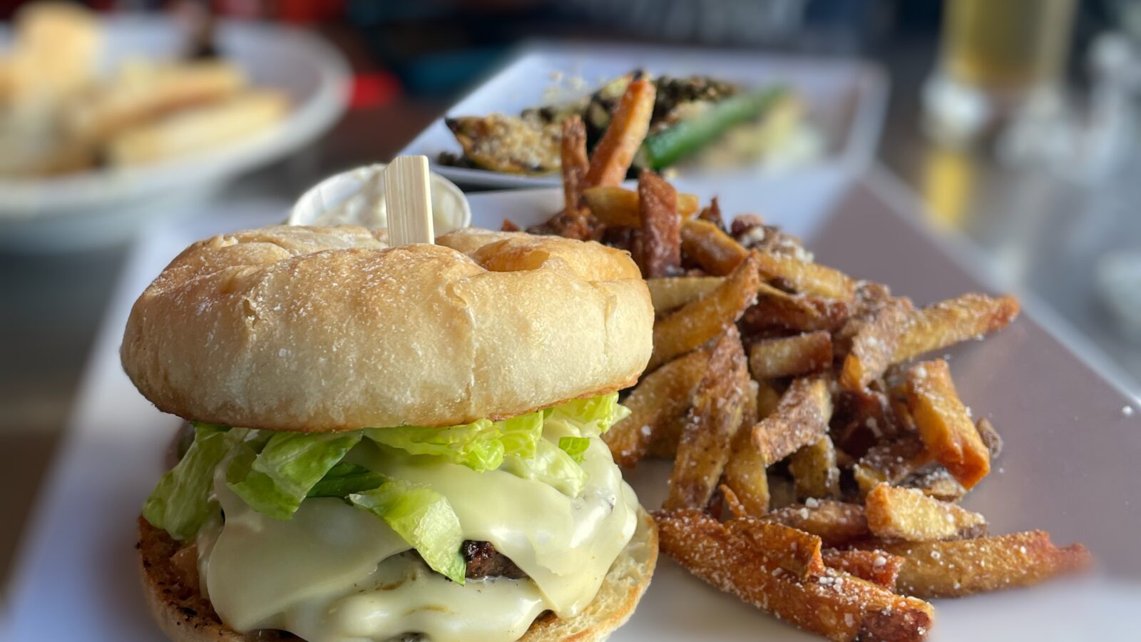 Burger Night at The Daily Planet