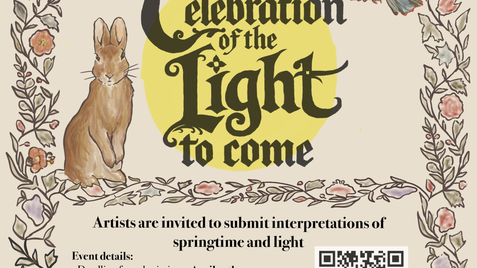 Call for Art! Celebration of the Light to Come