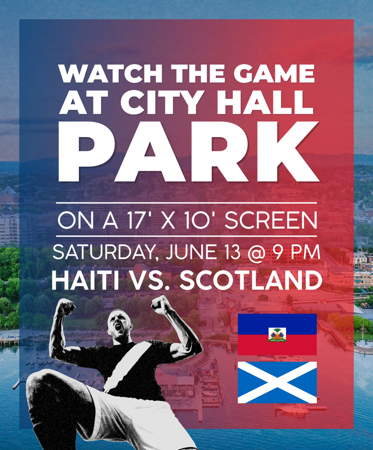 Burlington Watches Together – Haiti vs. Scotland