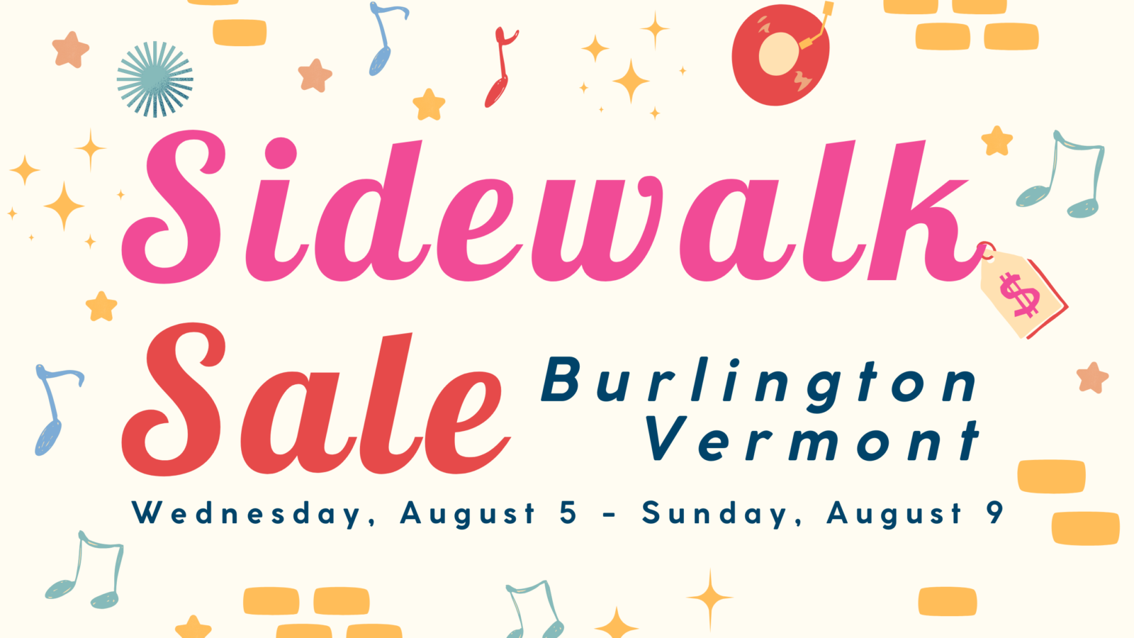 Sidewalk Sale