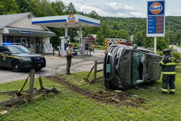 Traffic crash temporarily closes Skunk Hollow Rd in Underhill, police say