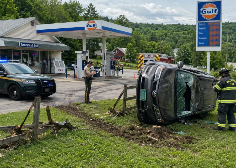 Traffic crash temporarily closes Skunk Hollow Rd in Underhill, police say