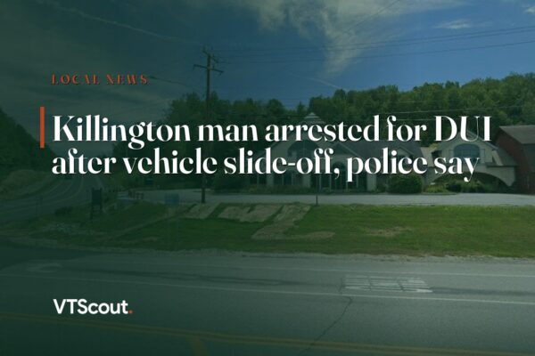 Killington man arrested for DUI after vehicle slide-off, police say — street view of Killington