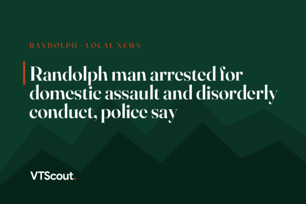 Randolph man arrested for domestic assault and disorderly conduct, police say