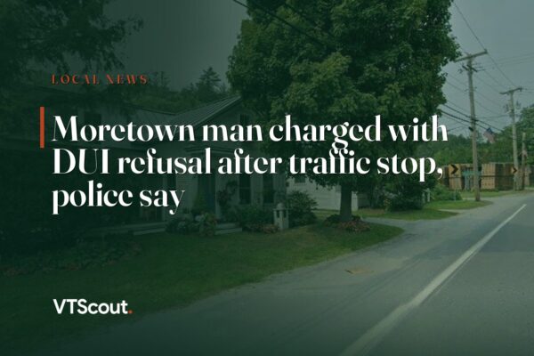 Moretown man charged with DUI refusal after traffic stop, police say — street view of Moretown