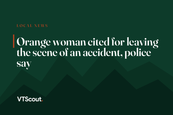 Orange woman cited for leaving the scene of an accident, police say
