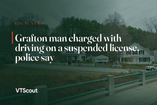 Grafton man charged with driving on a suspended license, police say — street view of Grafton