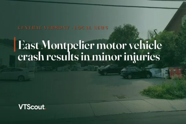 East Montpelier motor vehicle crash results in minor injuries — street view of Montpelier