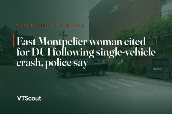 East Montpelier woman cited for DUI following single-vehicle crash, police say — street view of Montpelier