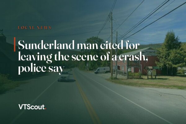 Sunderland man cited for leaving the scene of a crash, police say — street view of Sunderland