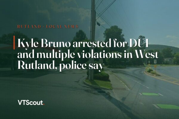 Kyle Bruno arrested for DUI and multiple violations in West Rutland, police say — street view of West Rutland