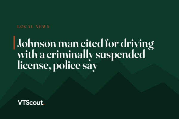 Johnson man cited for driving with a criminally suspended license, police say