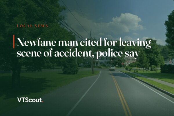 Newfane man cited for leaving scene of accident, police say — street view of Newfane