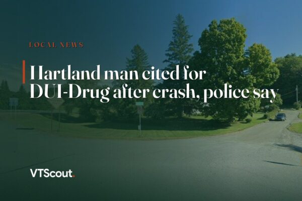 Hartland man cited for DUI-Drug after crash, police say — street view of Hartland