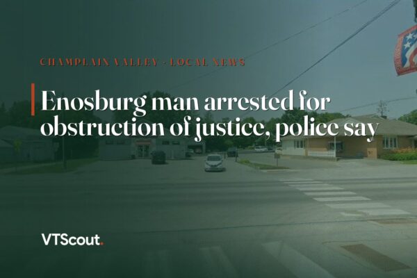 Enosburg man arrested for obstruction of justice, police say — street view of Enosburg