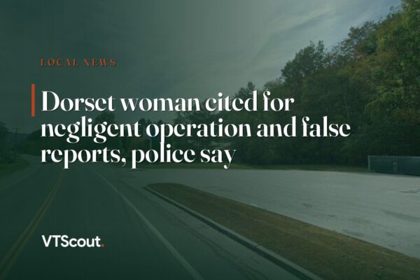 Dorset woman cited for negligent operation and false reports, police say — street view of Dorset