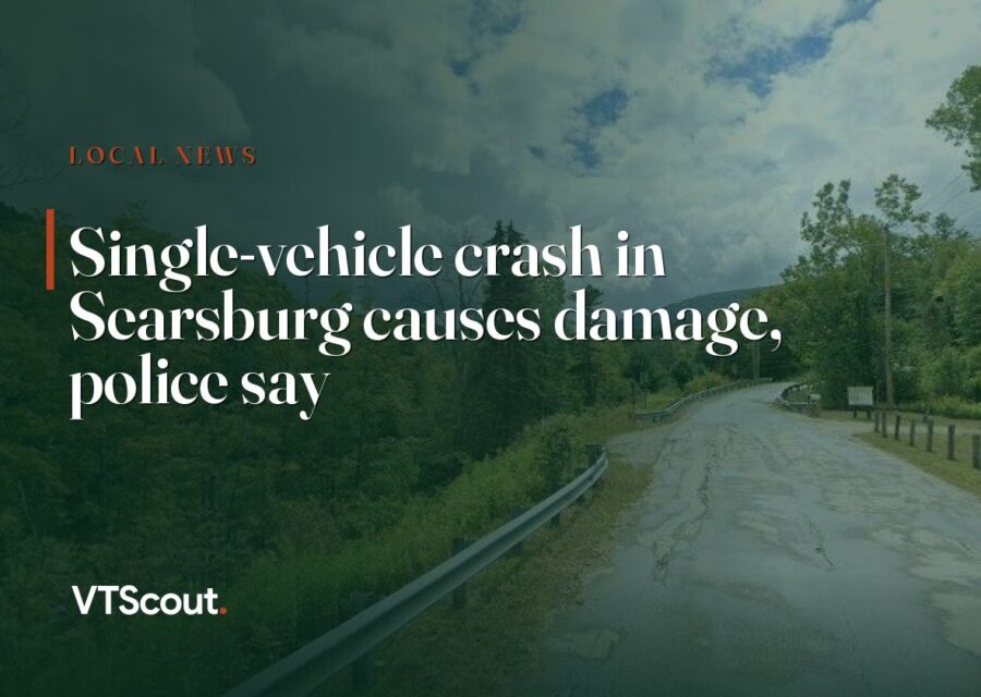 Single-vehicle crash in Searsburg causes damage, police say — street view of Searsburg