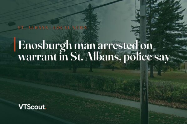 Enosburgh man arrested on warrant in St. Albans, police say — street view of St. Albans
