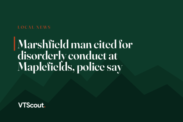 Marshfield man cited for disorderly conduct at Maplefields, police say