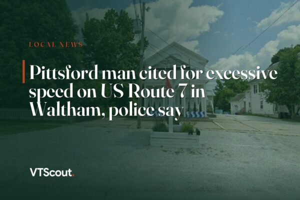 Pittsford man cited for excessive speed on US Route 7 in Waltham, police say — street view of VT-7 in Pittsford