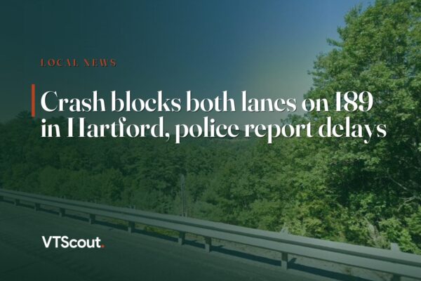 Crash blocks both lanes on I89 in Hartford, police report delays — street view of I-89 in Hartford