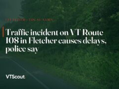 Traffic incident on VT Route 108 in Fletcher causes delays, police say — street view of VT-108 in Fletcher