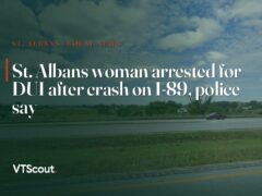 St. Albans woman arrested for DUI after crash on I-89, police say — street view of I-89 in St. Albans