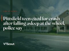 Pittsfield teen cited for crash after falling asleep at the wheel, police say — street view of Pittsfield