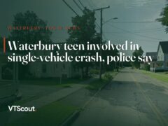 Waterbury teen involved in single-vehicle crash, police say — street view of Waterbury