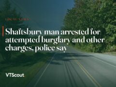 Shaftsbury man arrested for attempted burglary and other charges, police say — street view of Shaftsbury