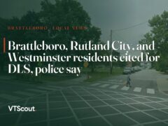 Brattleboro, Rutland City, and Westminster residents cited for DLS, police say — street view of Rutland