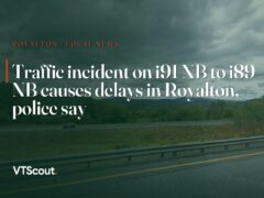 Traffic incident on i91 NB to i89 NB causes delays in Royalton, police say — street view of I-91 in Royalton