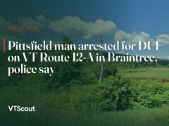 Pittsfield man arrested for DUI on VT Route 12-A in Braintree, police say — street view of VT-12 in Pittsfield
