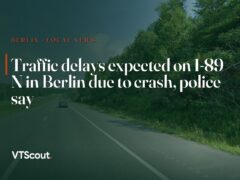 Traffic delays expected on I-89 N in Berlin due to crash, police say — street view of I-89 in Berlin