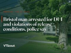 Bristol man arrested for DUI and violations of release conditions, police say — street view of Bristol