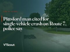 Pittsford man cited for single-vehicle crash on Route 7, police say — street view of VT-7 in Pittsford