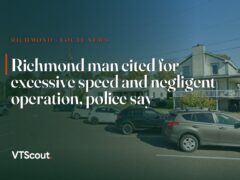 Richmond man cited for excessive speed and negligent operation, police say — street view of Richmond