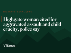 Highgate woman cited for aggravated assault and child cruelty, police say