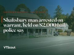 Shaftsbury man arrested on warrant, held on $2,000 bail, police say — street view of Shaftsbury