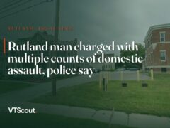 Rutland man charged with multiple counts of domestic assault, police say — street view of Rutland