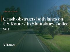 Crash obstructs both lanes on US Route 7 in Shaftsbury, police say — street view of VT-7 in Shaftsbury