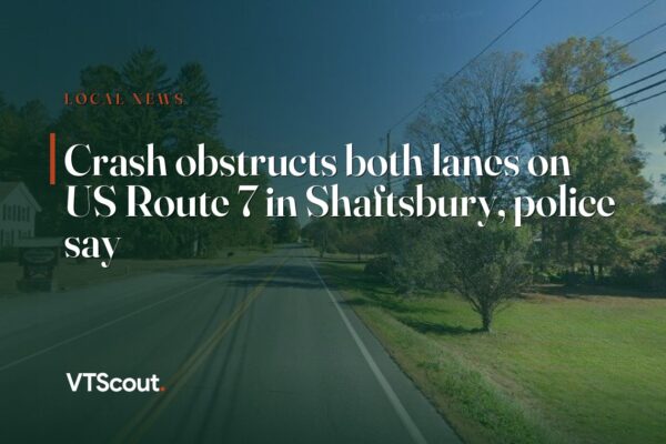 Crash obstructs both lanes on US Route 7 in Shaftsbury, police say — street view of VT-7 in Shaftsbury