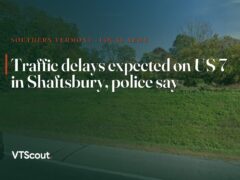 Traffic delays expected on US 7 in Shaftsbury, police say — street view of US-7 in Shaftsbury