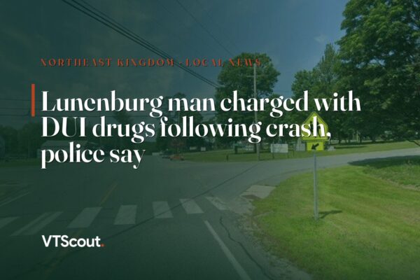 Lunenburg man charged with DUI drugs following crash, police say — street view of Lunenburg