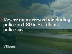 Revere man arrested for eluding police on I-89 in St. Albans, police say — street view of I-89 in St. Albans